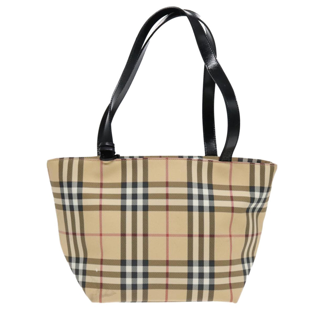 Burberry Nova Check Handbag Nova Check Canvas Beige Canvas Handbag