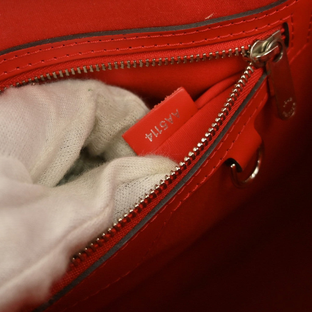 Louis Vuitton Brea Handbag Epi Leather Red Leather Handbag