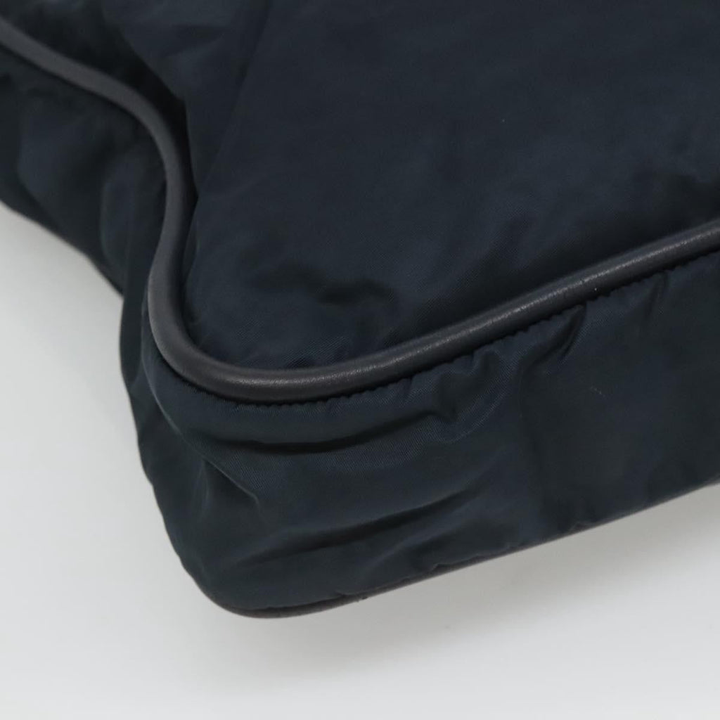 Celine Circle Logo Handbag Nylon Navy Nylon Tote Bag Bag