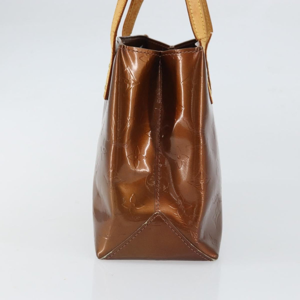 Louis Vuitton Reade Handbag Monogram Vernis Brown Patent_Leather Handbag