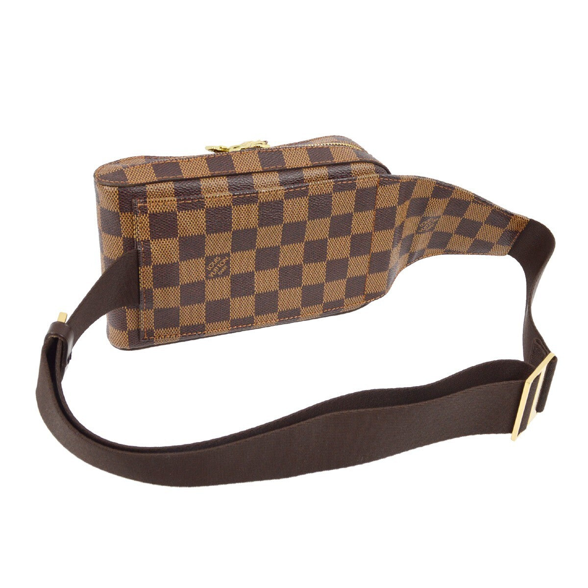 Louis Vuitton Geronimos Waist Bag Damier Brown Canvas Shoulder Bag