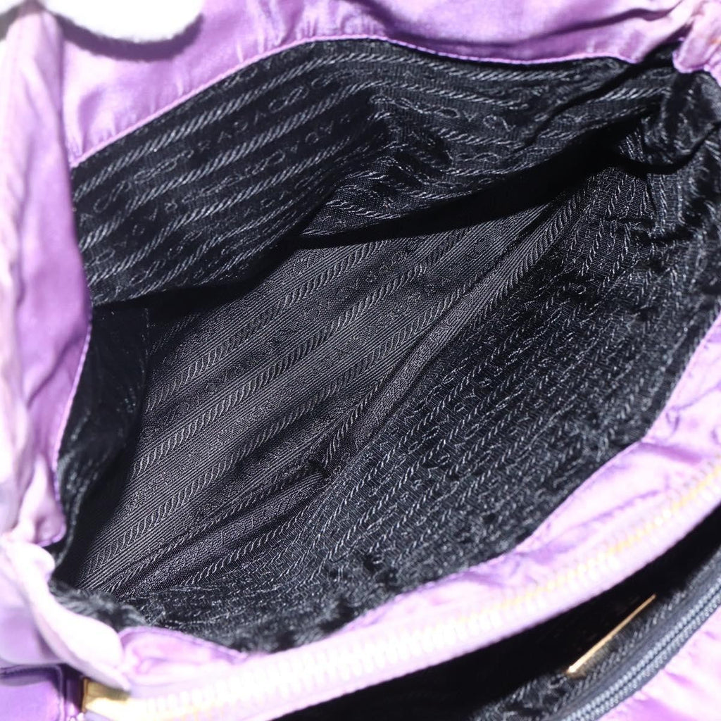 Prada Vintage Shoulder Bag Tessuto Purple Nylon Shoulder Bag Bag
