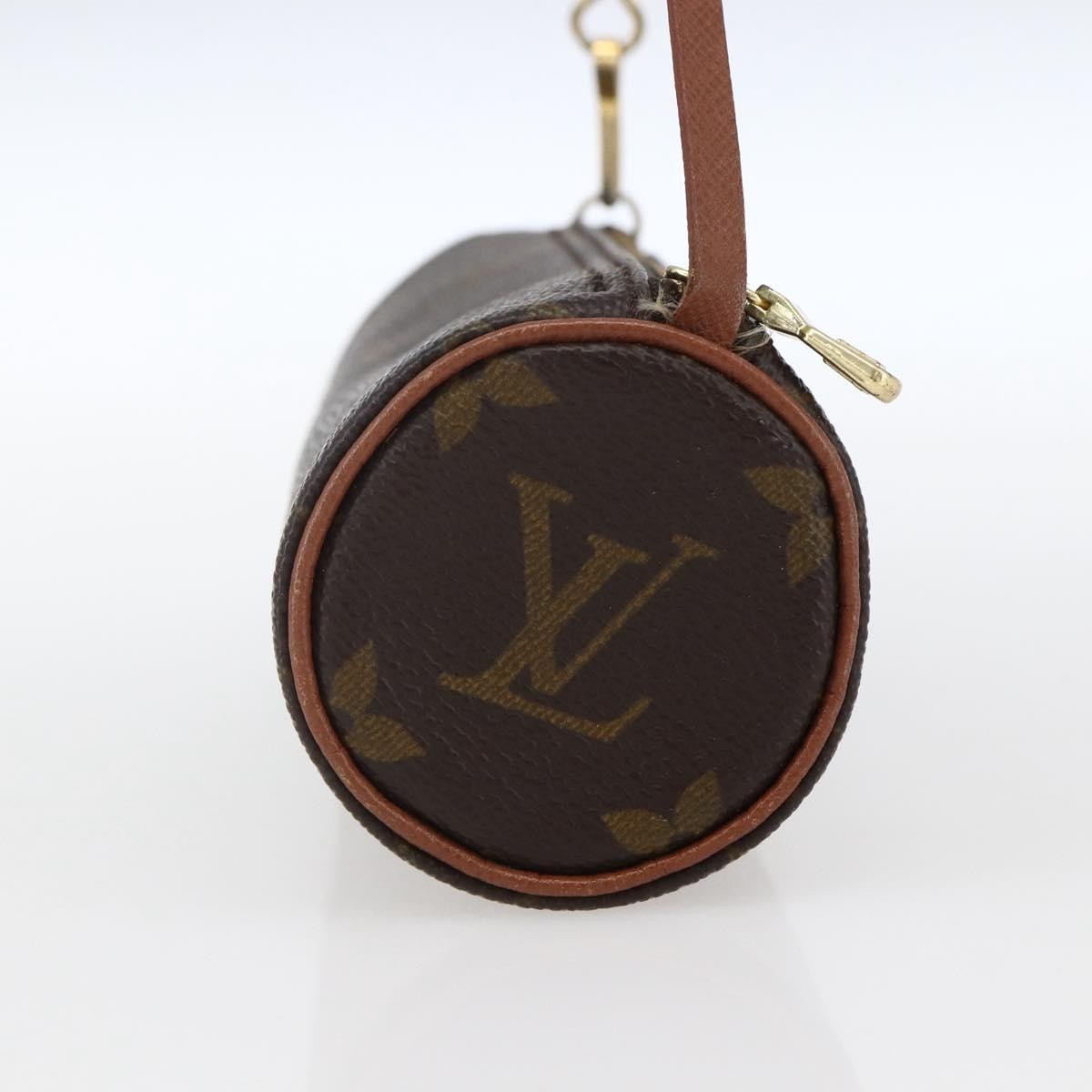 Louis Vuitton Papillon Pochette Monogram Canvas Brown Canvas Clutche & Pouche Bag