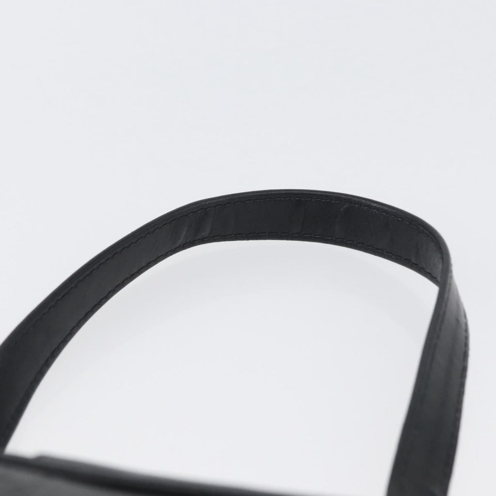 Gucci Vintage Clutch Bag Leather Black Leather Clutche & Pouche Bag (Pre-Owned)