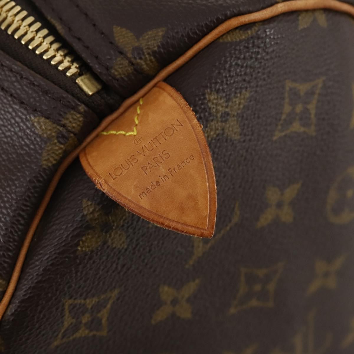 Louis Vuitton Keepall Bag Monogram Canvas Brown Canvas Travel Bag