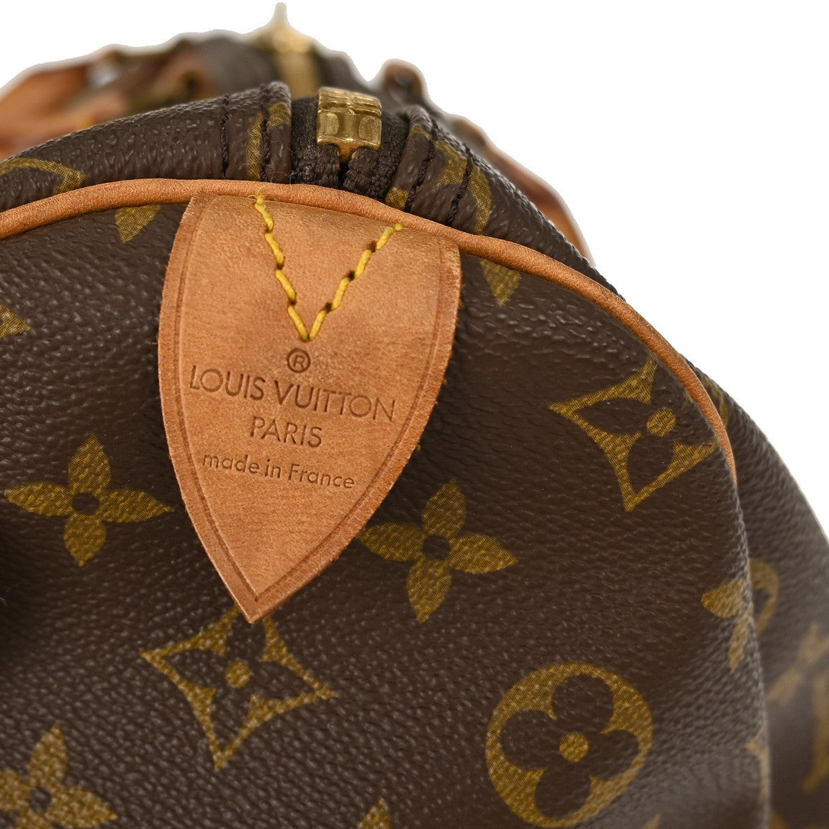 Louis Vuitton Keepall Bag Monogram Canvas Brown Canvas Travel Bag