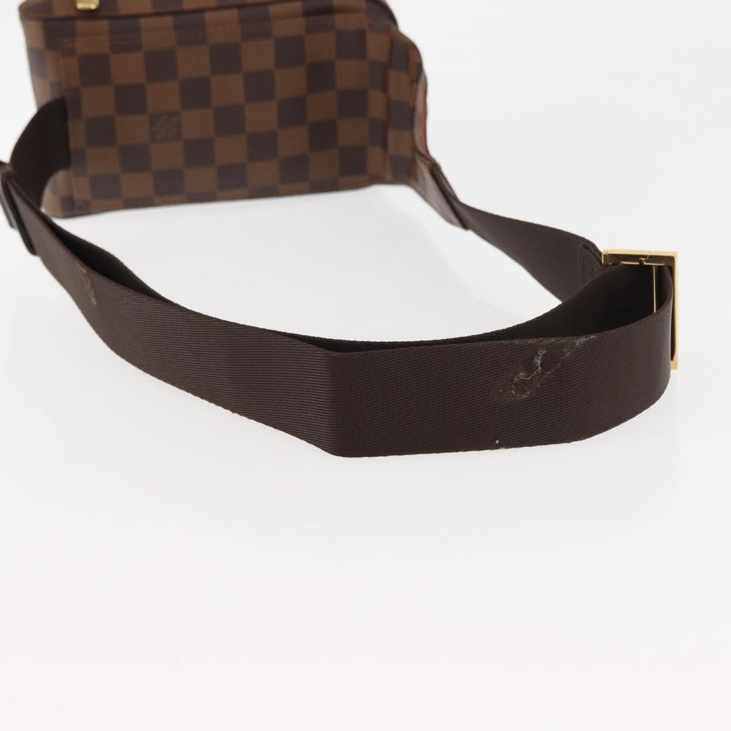 Louis Vuitton Geronimos Waist Bag Damier Brown Canvas Shoulder Bag