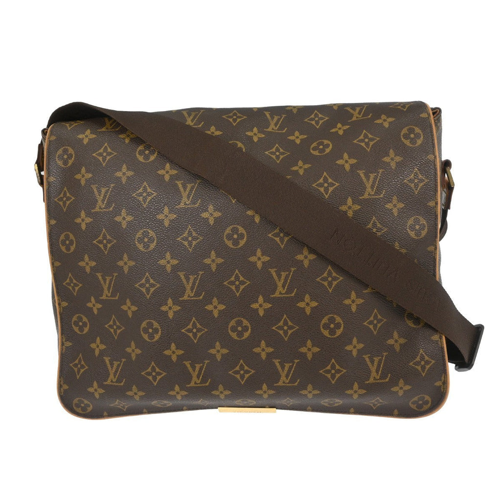Louis Vuitton Abbesses Messenger Bag Monogram Canvas Brown Canvas Shoulder Bag
