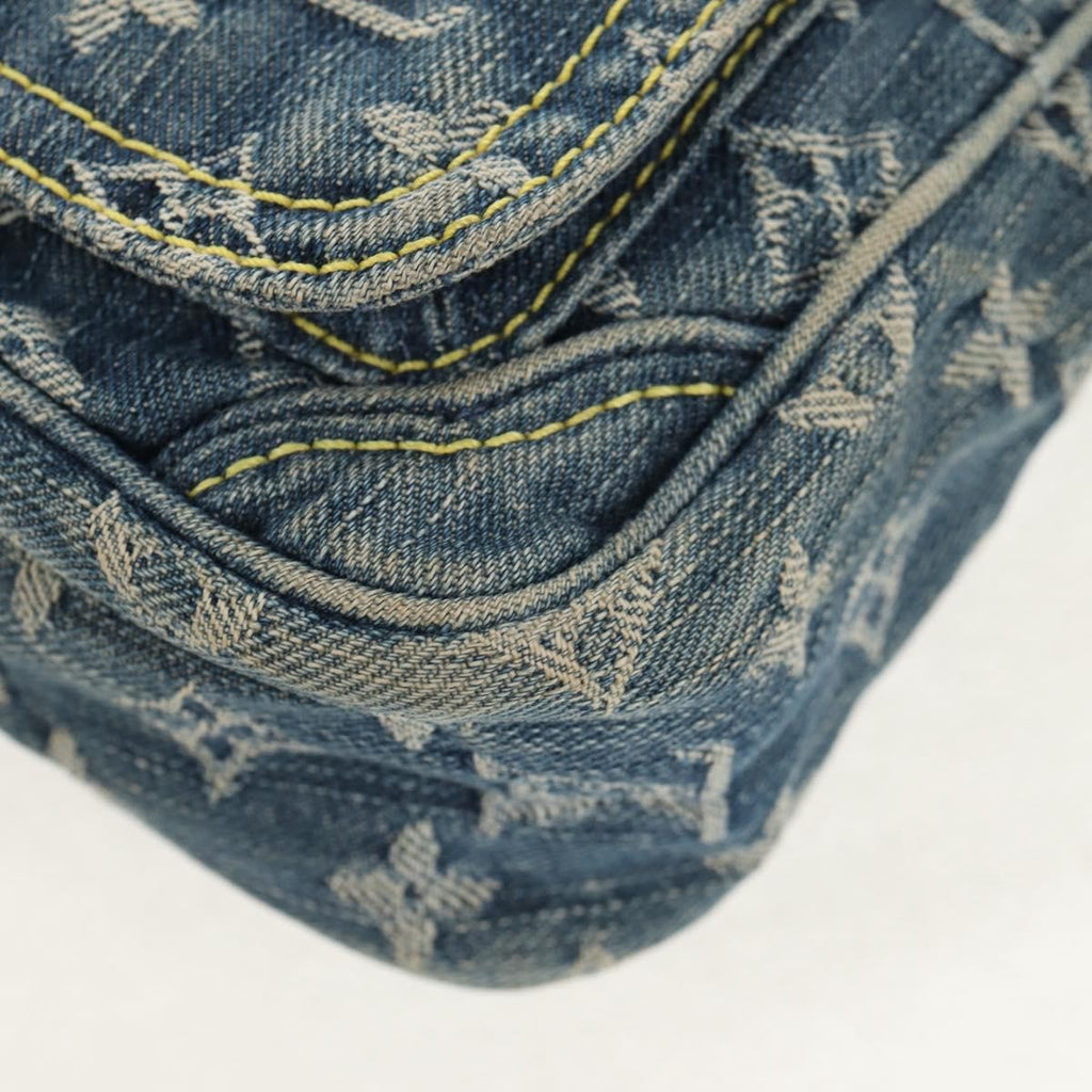Louis Vuitton Camera Bag Monogram Denim Blue Denim_Jeans Shoulder Bag