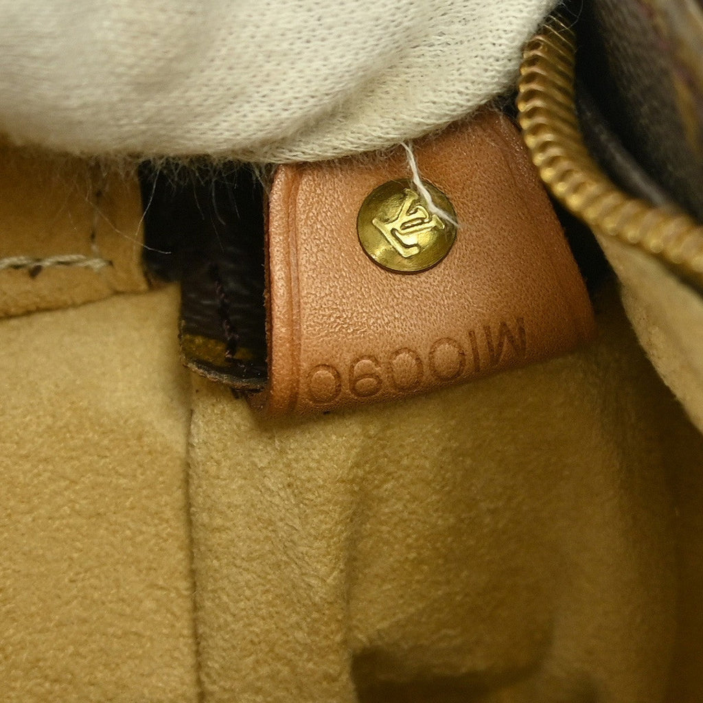 Louis Vuitton Monogram Looping Handbag Monogram Canvas Brown Canvas Shoulder Bag
