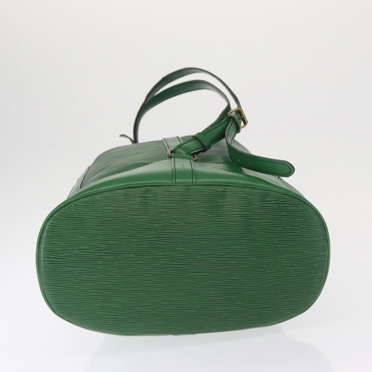 Louis Vuitton Randonnee Backpack Epi Leather Green Leather Shoulder Bag