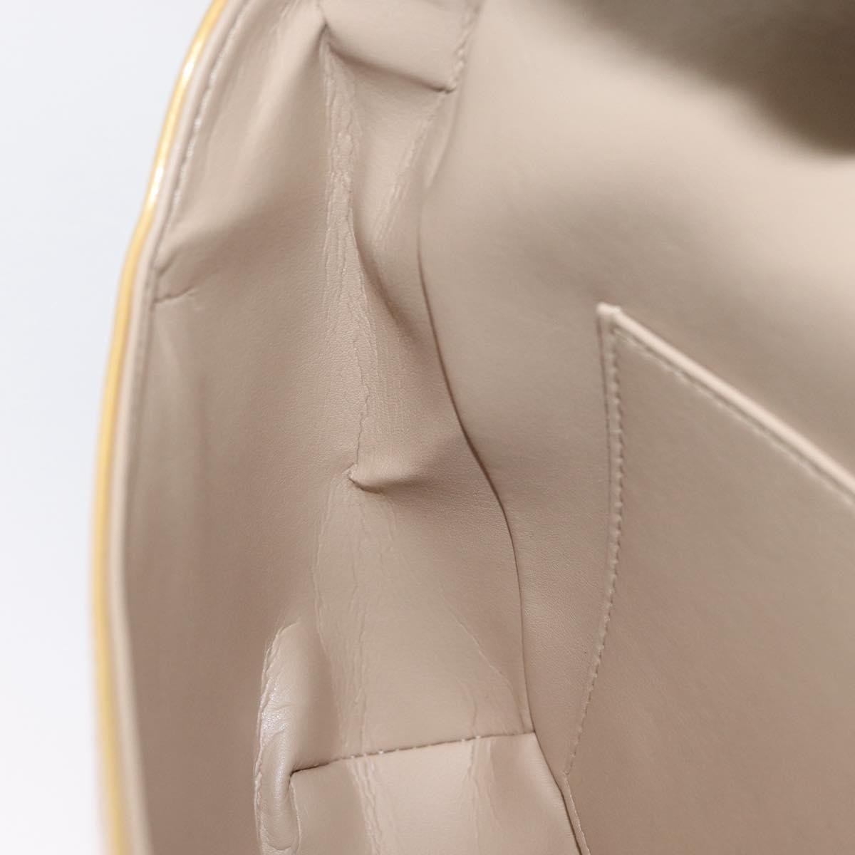 Louis Vuitton Thompson Street Handbag Monogram Vernis Beige Patent_Leather Shoulder Bag