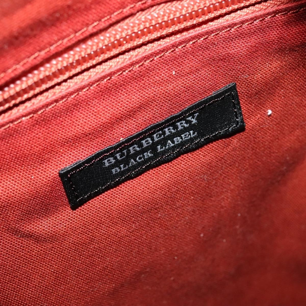 Burberry Vintage Tote Bag Nylon Red Nylon Tote Bag