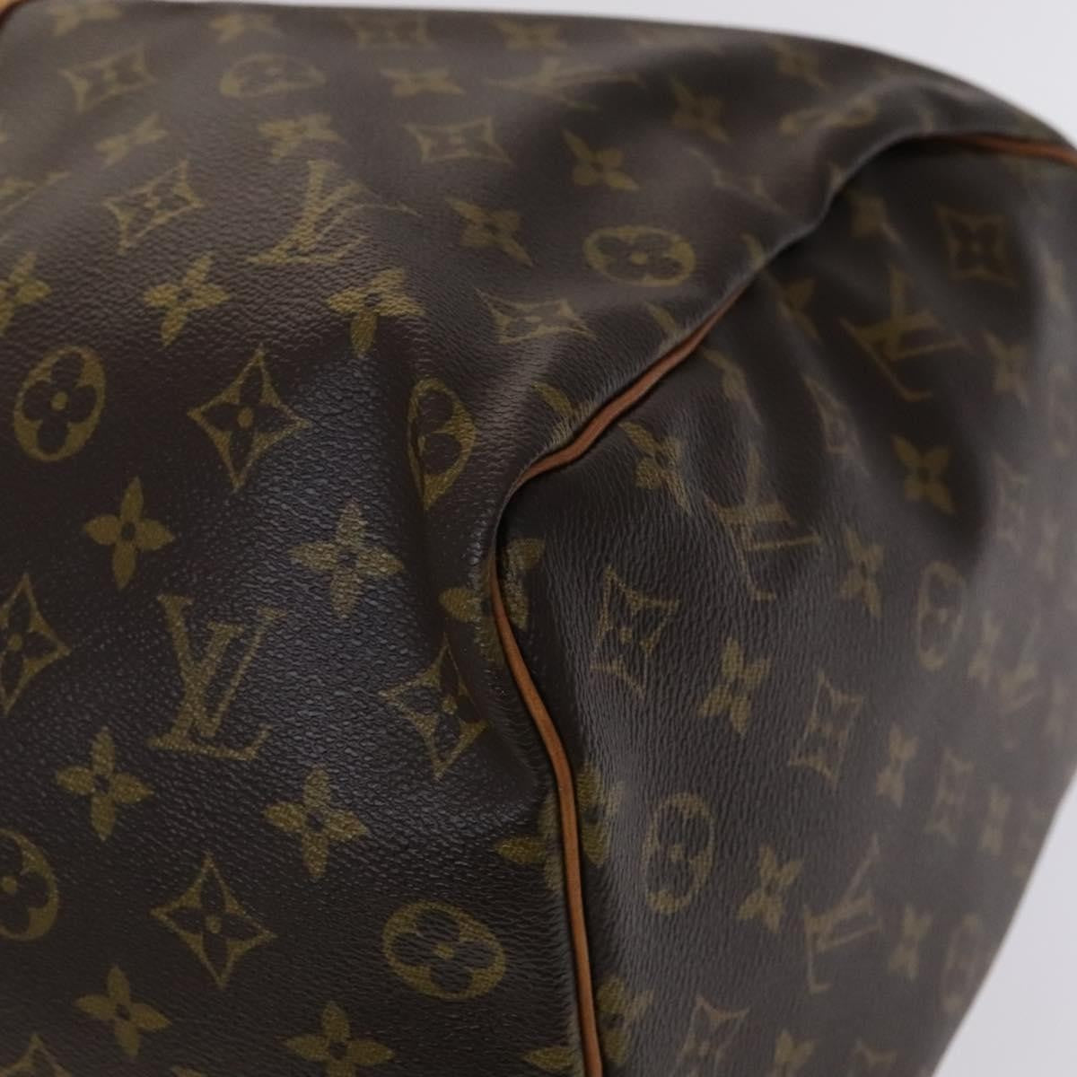 Louis Vuitton Keepall Bag Monogram Canvas Brown Canvas Bag
