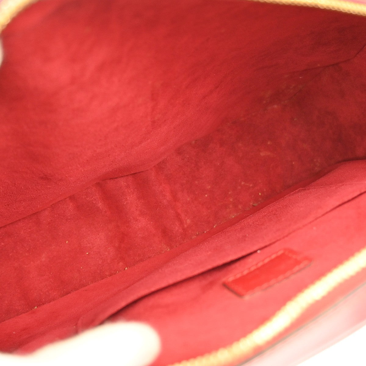 Louis Vuitton Voltaire Handbag Epi Leather Red Leather Shoulder Bag