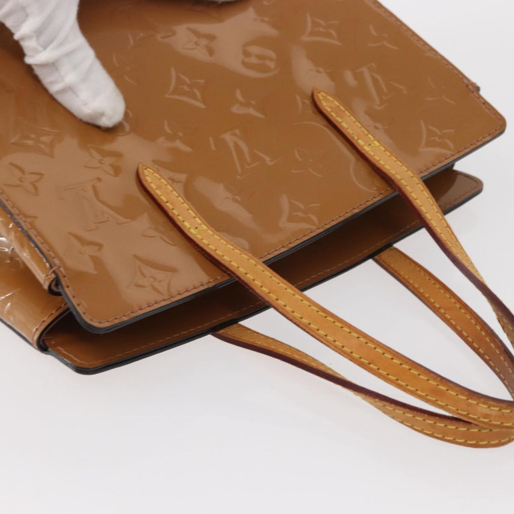 Louis Vuitton Catalina Handbag Monogram Vernis Pink Patent_Leather Handbag