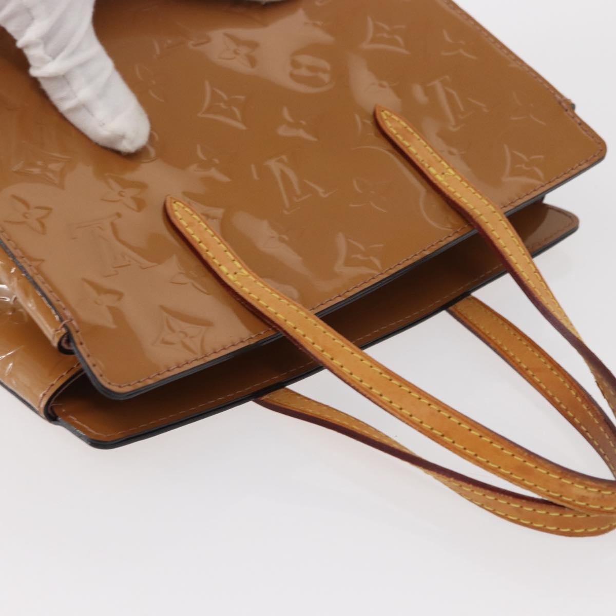 Louis Vuitton Catalina Handbag Monogram Vernis Pink Patent_Leather Handbag