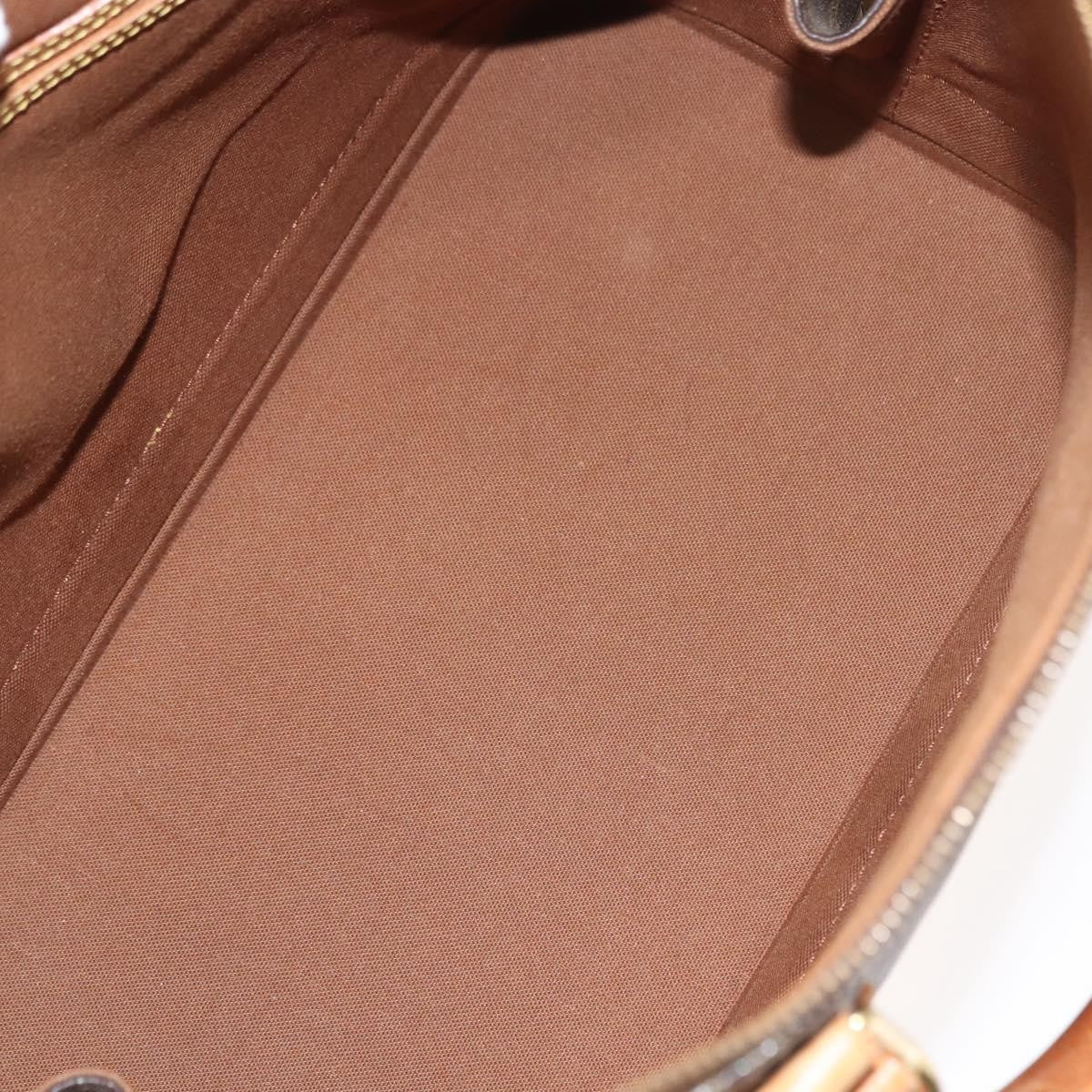 Louis Vuitton Alma Handbag Monogram Canvas Brown Canvas Handbag