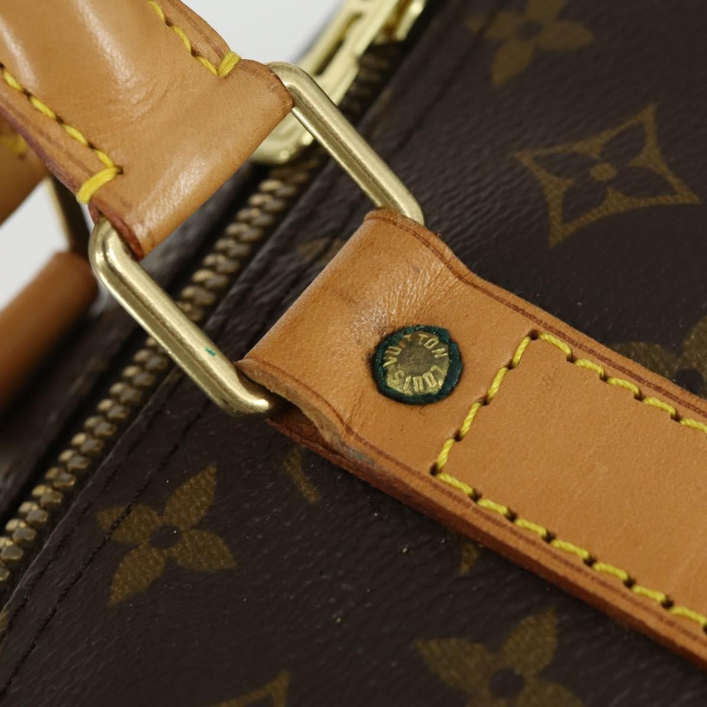 Louis Vuitton Keepall Bag Monogram Canvas Brown Canvas Travel Bag