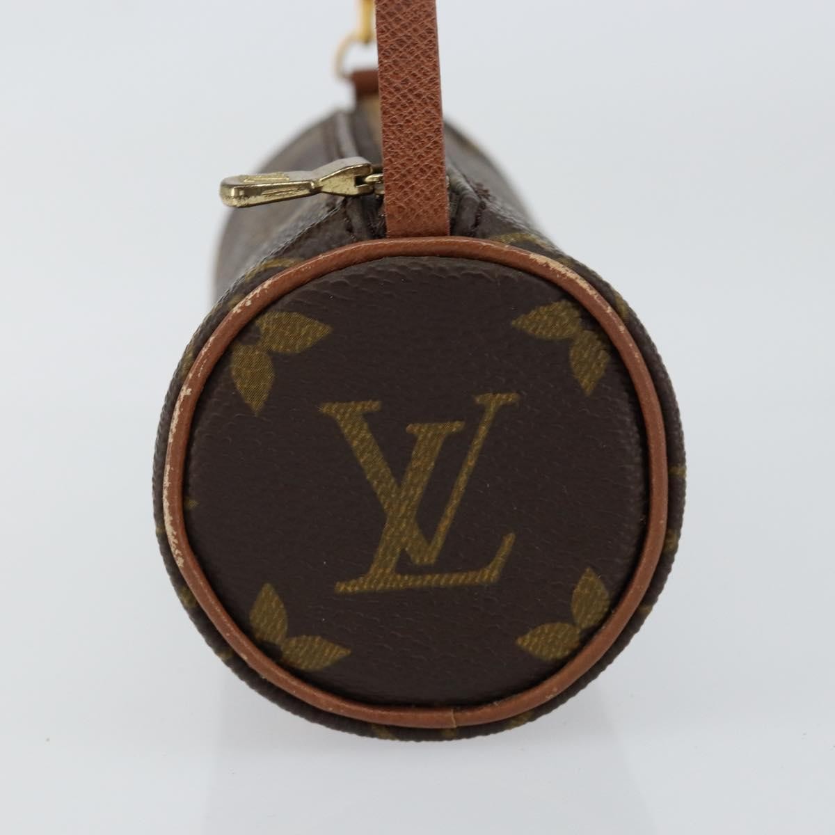 Louis Vuitton Papillon Pochette Monogram Canvas Brown Canvas Clutche & Pouche Bag