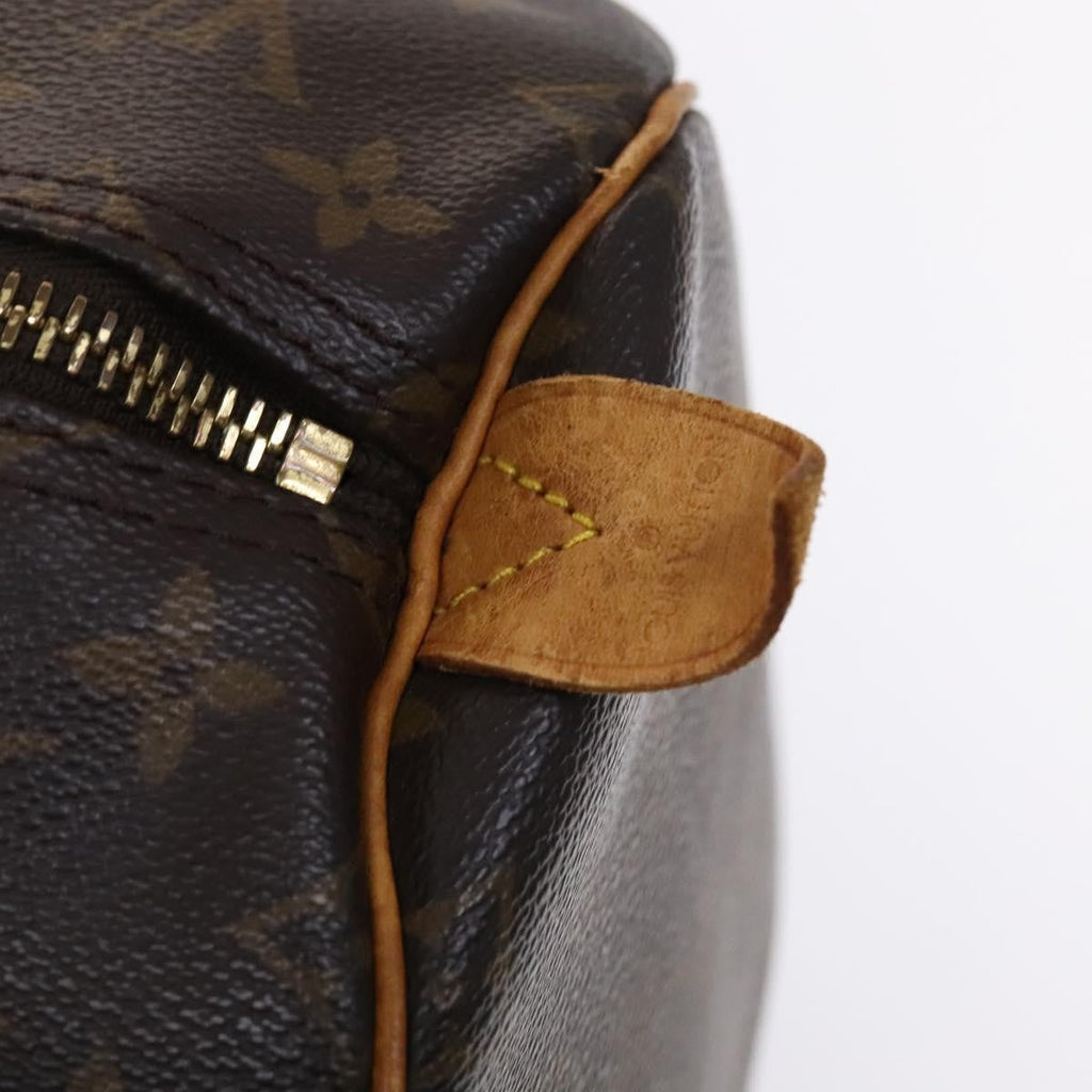 Louis Vuitton Keepall Bag Monogram Canvas Brown Canvas Travel Bag