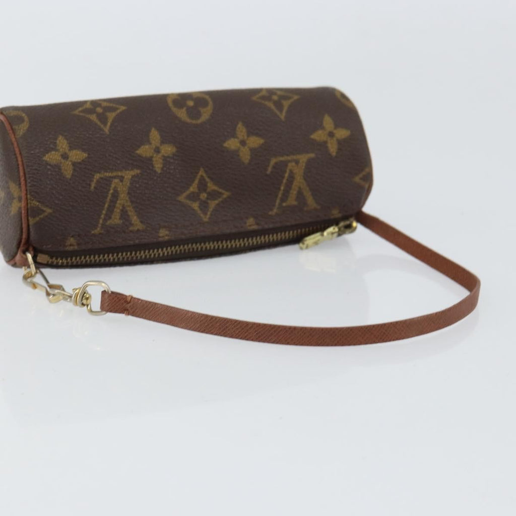 Louis Vuitton Papillon Pochette Monogram Canvas Brown Canvas Clutche & Pouche Bag