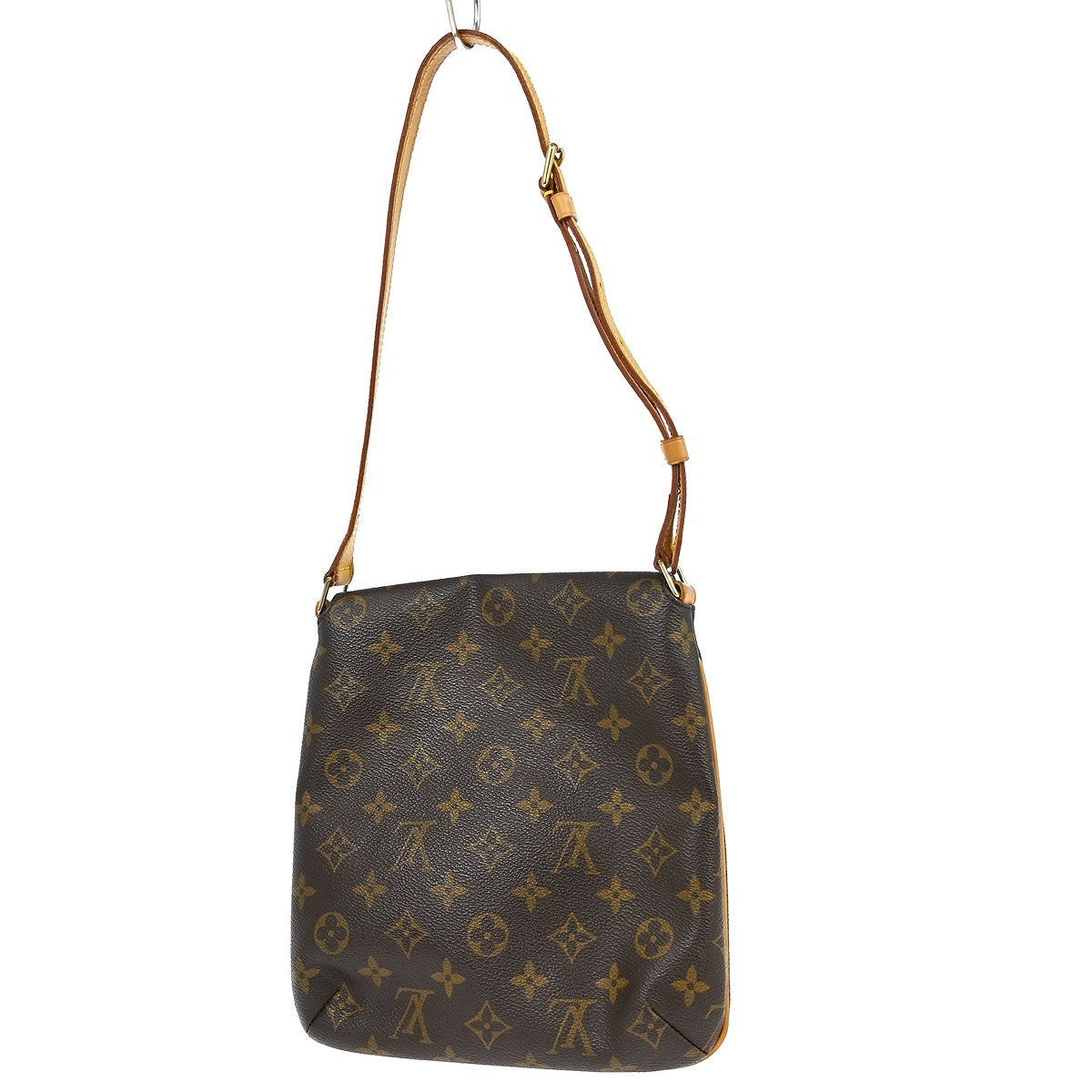 Louis Vuitton Musette Salsa Handbag Monogram Canvas Brown Canvas Shoulder Bag