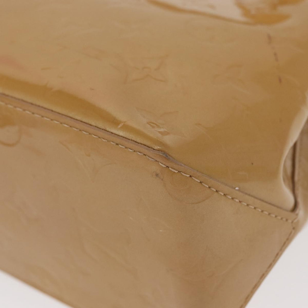 Louis Vuitton Reade Handbag Monogram Vernis Brown Patent_Leather Tote Bag