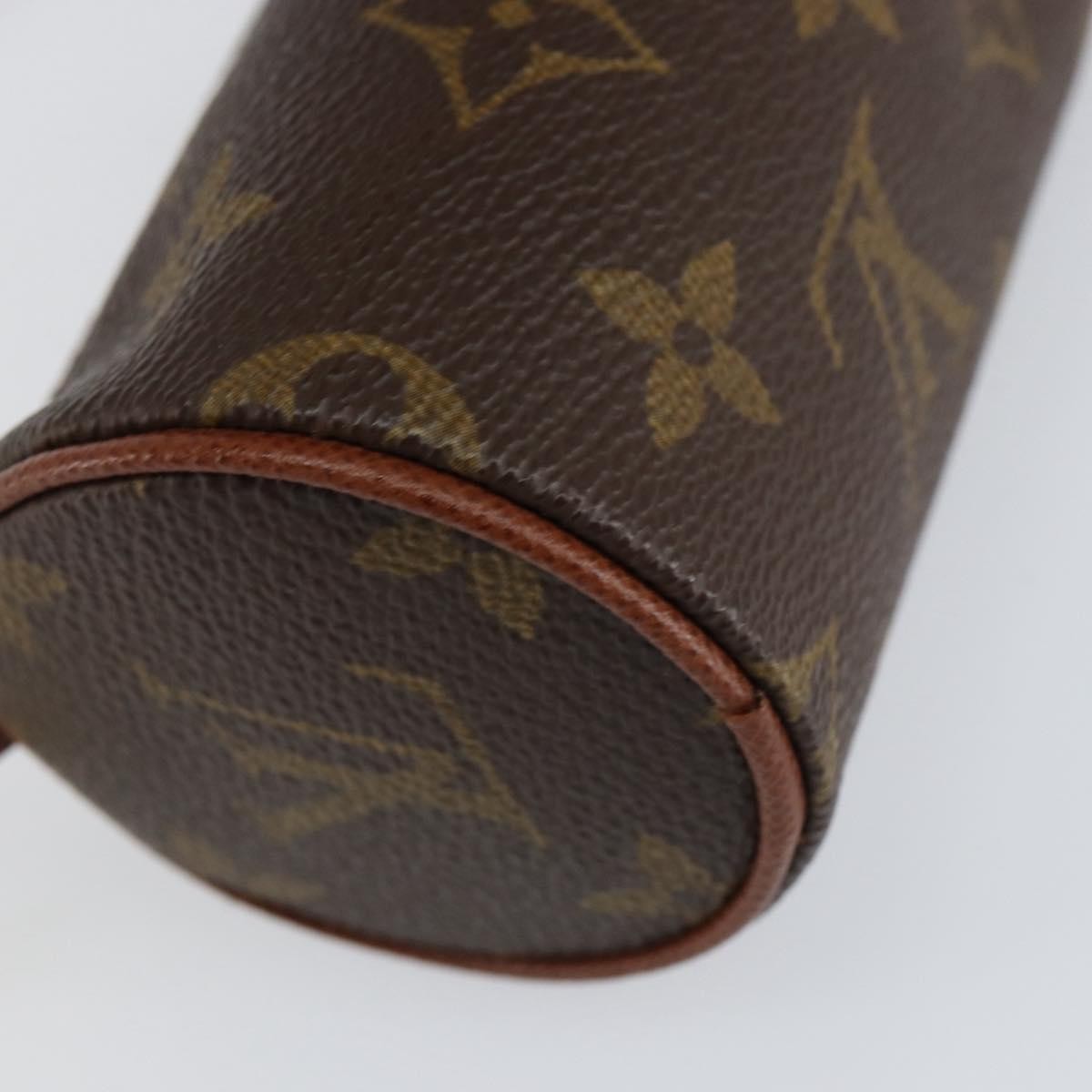 Louis Vuitton Papillon Pochette Monogram Canvas Brown Canvas Clutche & Pouche Bag