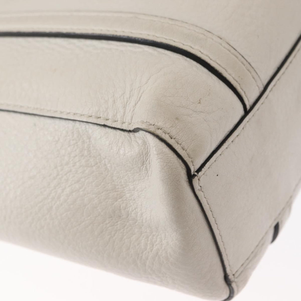 Balenciaga Everyday Tote Leather White Leather Tote Bag