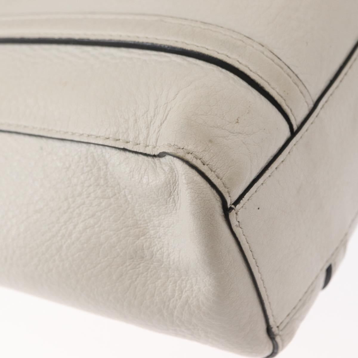 Balenciaga Everyday Tote Leather White Leather Tote Bag