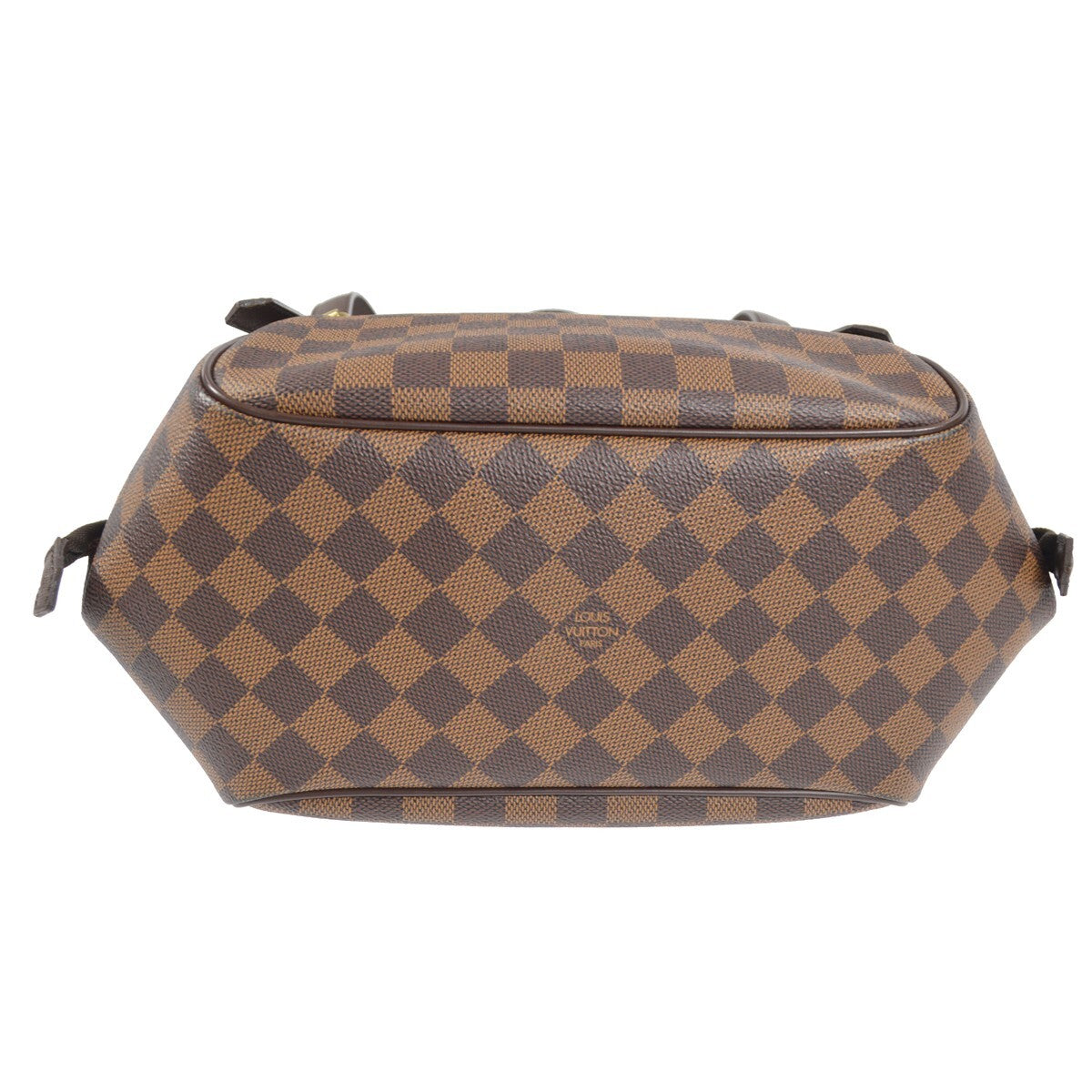 Louis Vuitton Belem Handbag Damier Brown Canvas Handbag