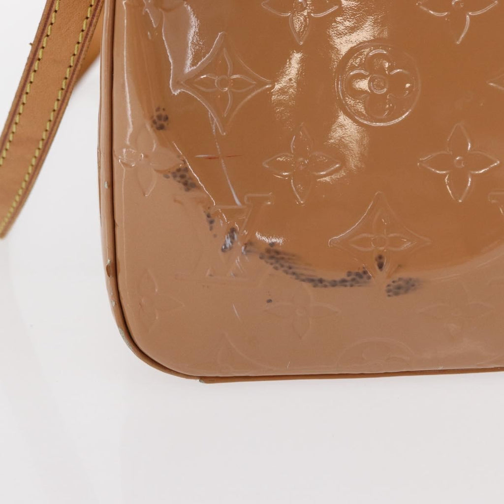 Louis Vuitton Brea Handbag Monogram Vernis Brown Patent_Leather Handbag