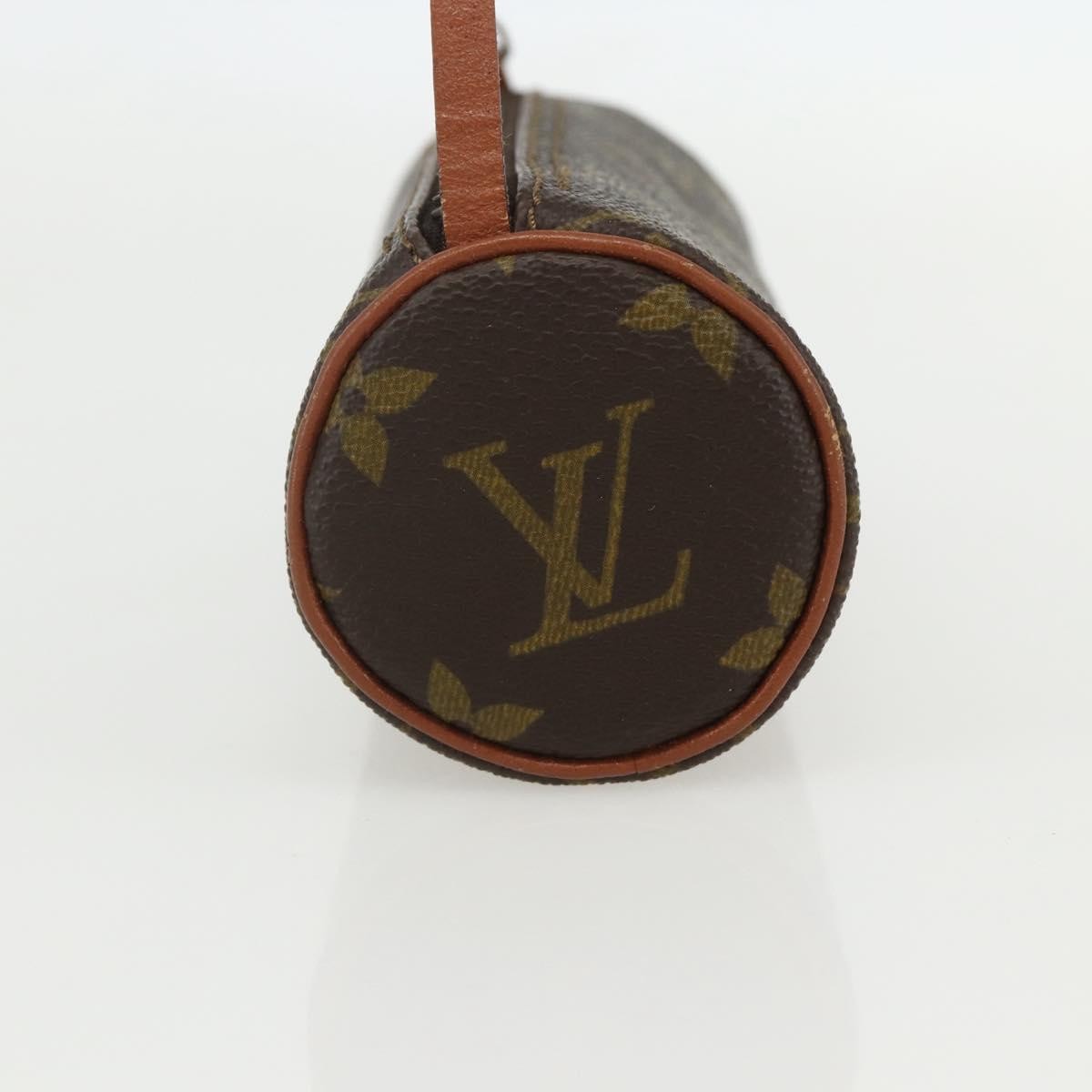 Louis Vuitton Papillon Pochette Monogram Canvas Brown Canvas Clutche & Pouche Bag