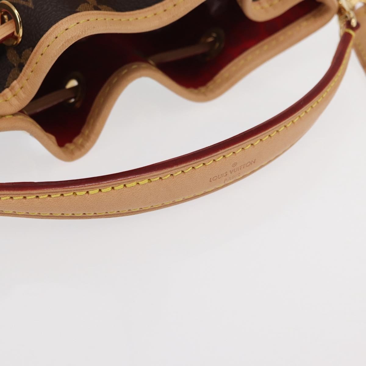 Louis Vuitton Noe Handbag Yayoi Kusama Painted Dots Monogram Canvas Brown Canvas Handbag