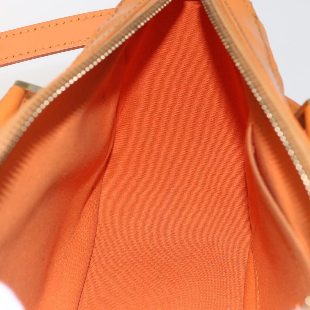 Louis Vuitton Danura Handbag Epi Orange Leather Handbag