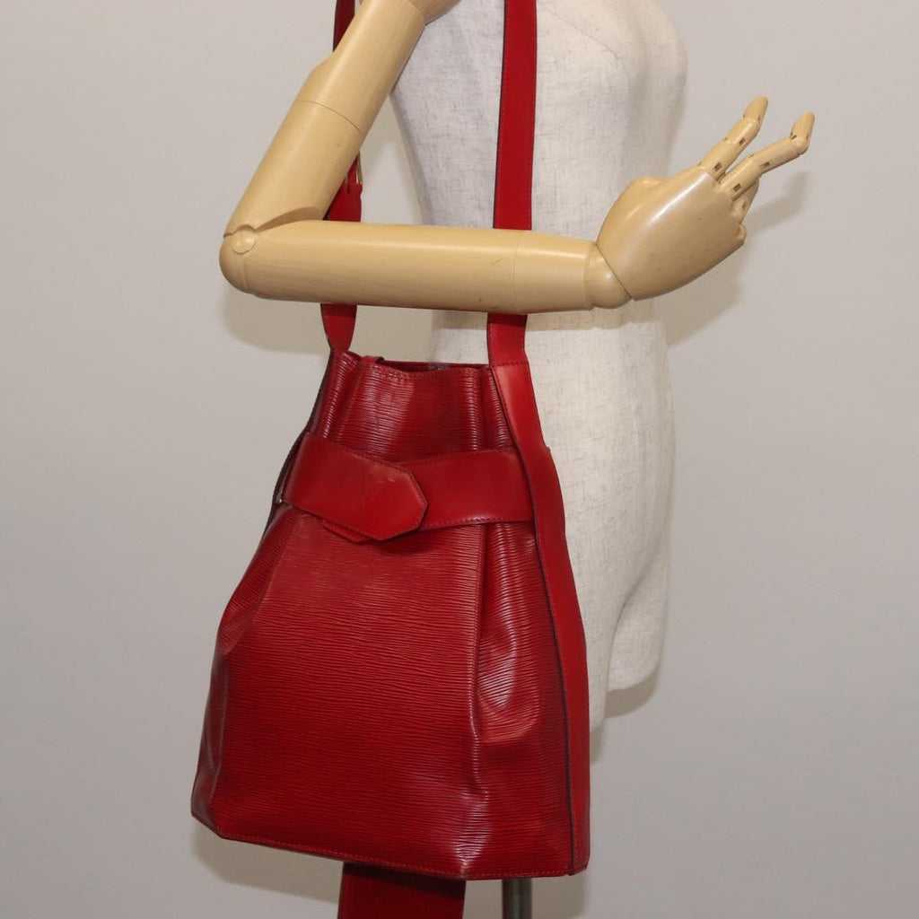 Louis Vuitton Vintage Sac D'epaule Handbag Epi Leather Red Leather Shoulder Bag