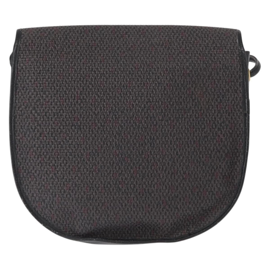 Saint Laurent Vintage Shoulder Bag Canvas Black Canvas Shoulder Bag Bag (Pre-Owned)