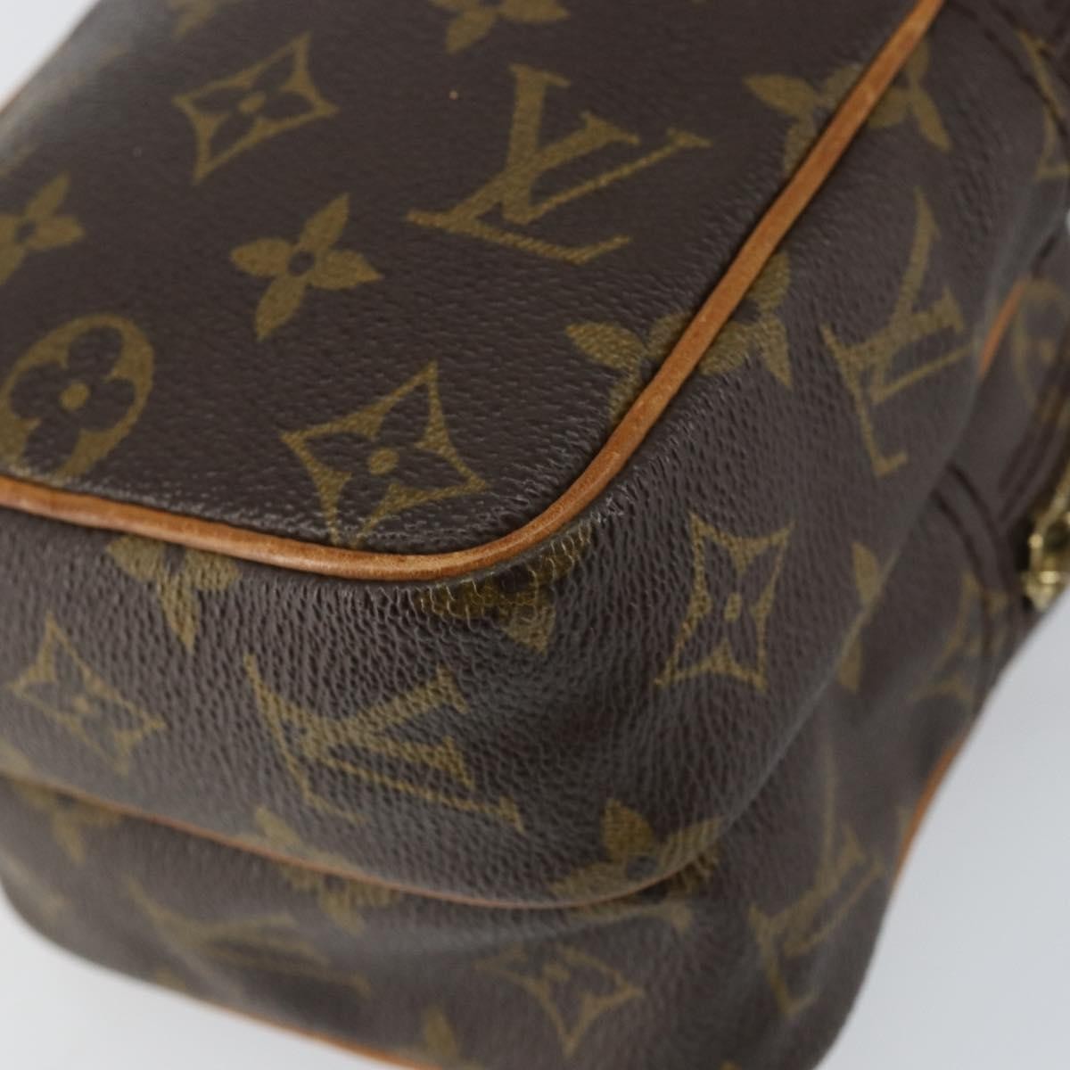 Louis Vuitton Amazone Bag Monogram Canvas Brown Canvas Shoulder Bag