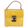 Louis Vuitton Spring Street Nm Handbag Patent Leather Yellow Patent_Leather Handbag