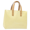 Louis Vuitton Reade Handbag Monogram Vernis Beige Patent_Leather Bag