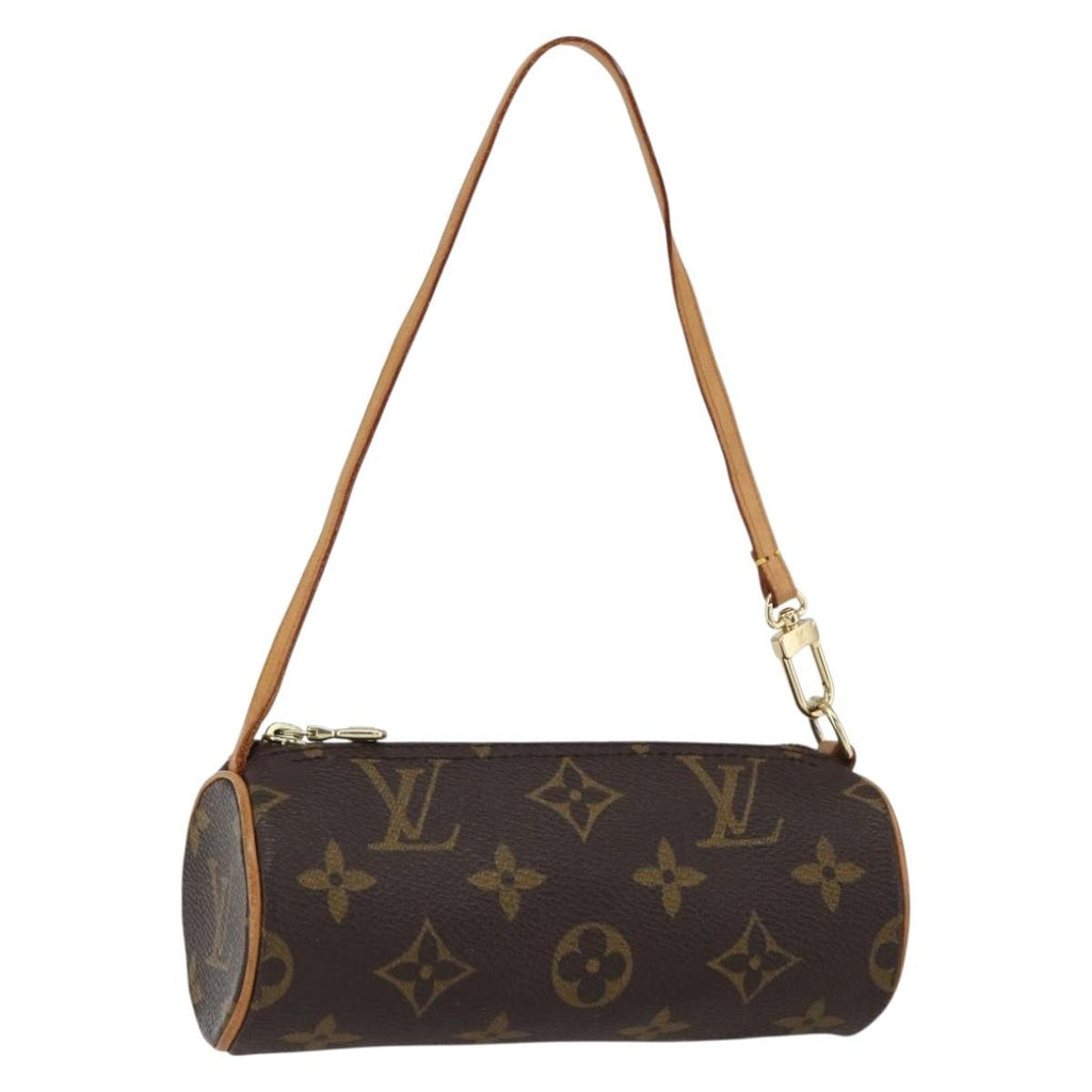 Louis Vuitton Papillon Pochette Monogram Canvas Brown Canvas Clutche & Pouche Bag