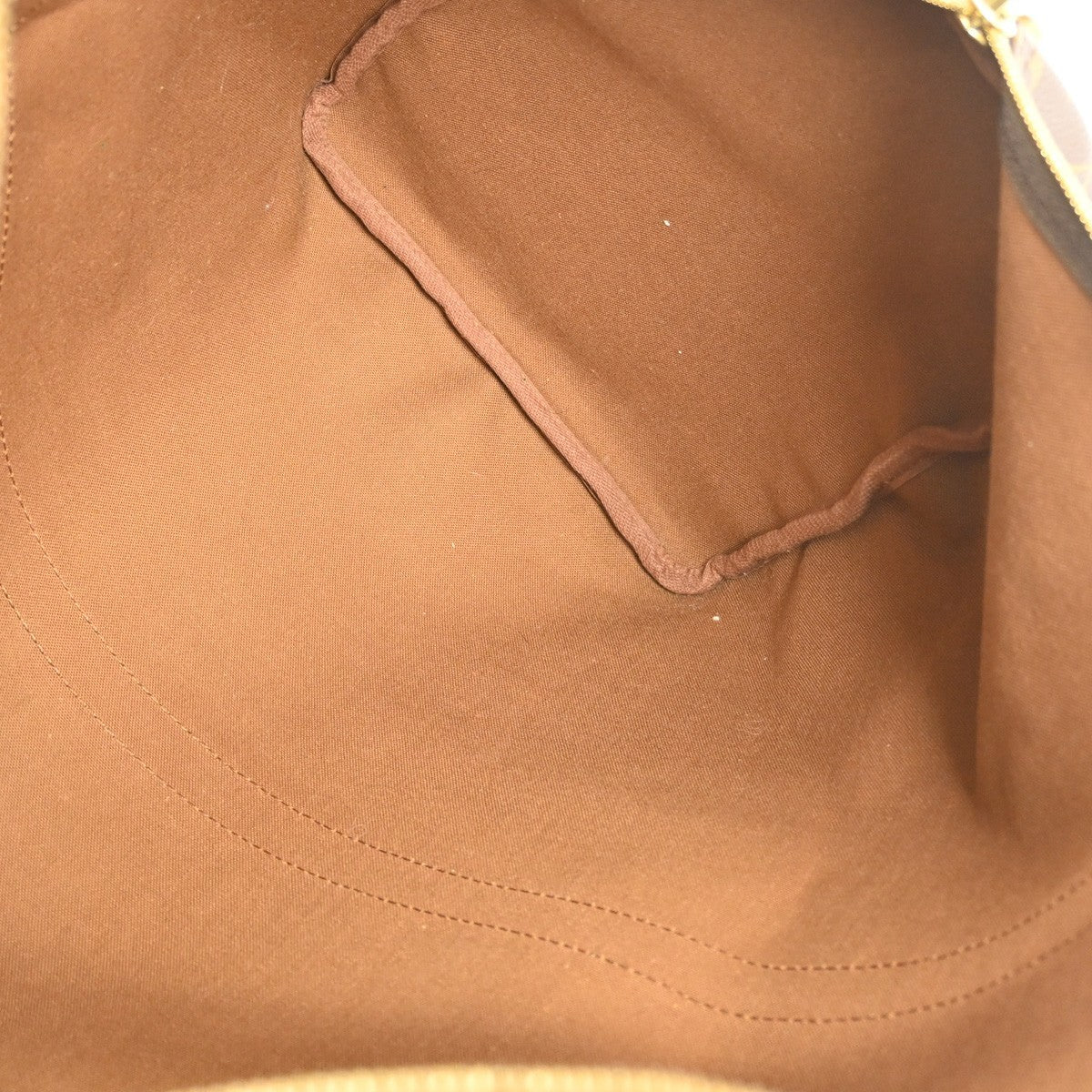 Louis Vuitton Keepall Bag Monogram Canvas Brown Canvas Travel Bag