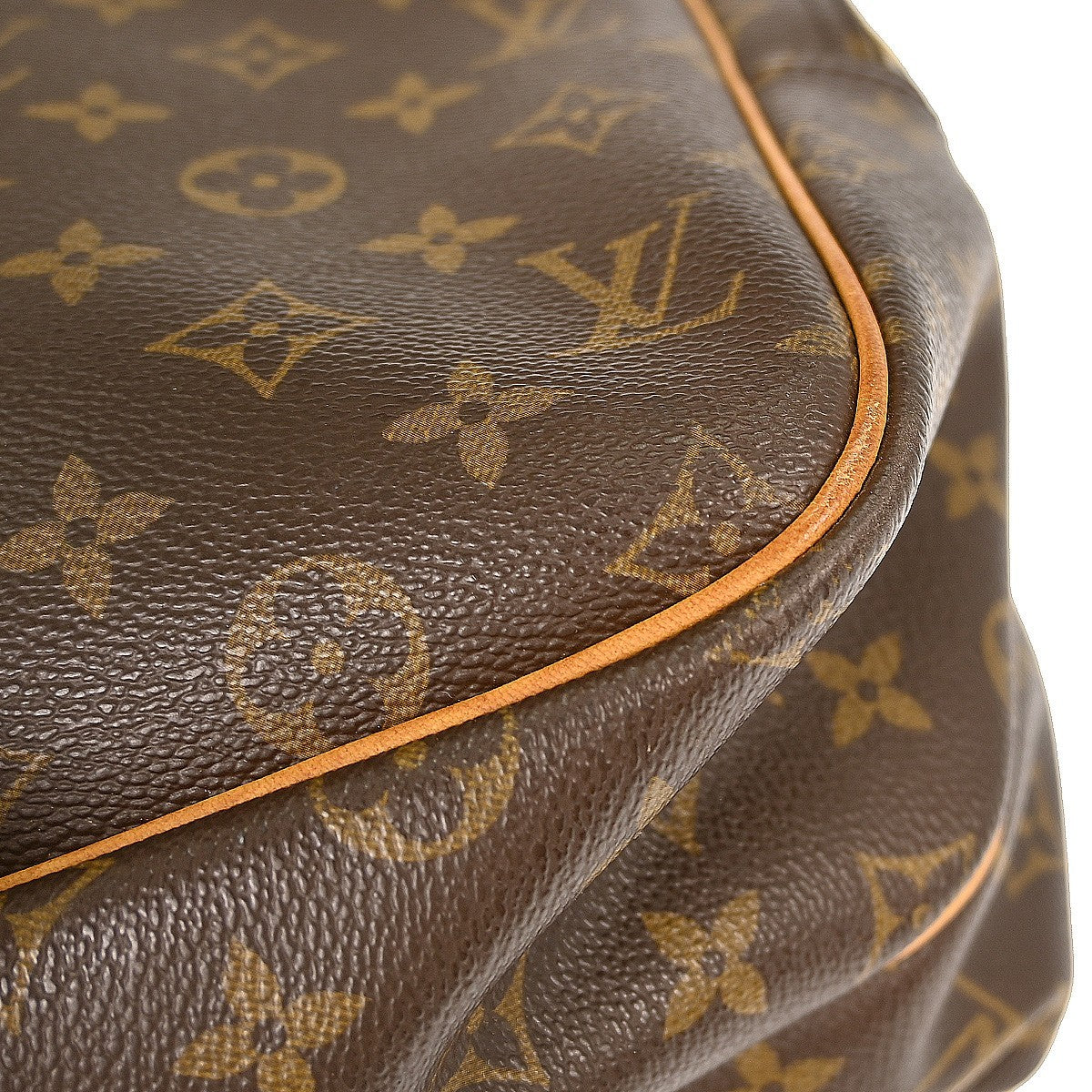 Louis Vuitton Reporter Bag Monogram Canvas Brown Canvas Shoulder Bag