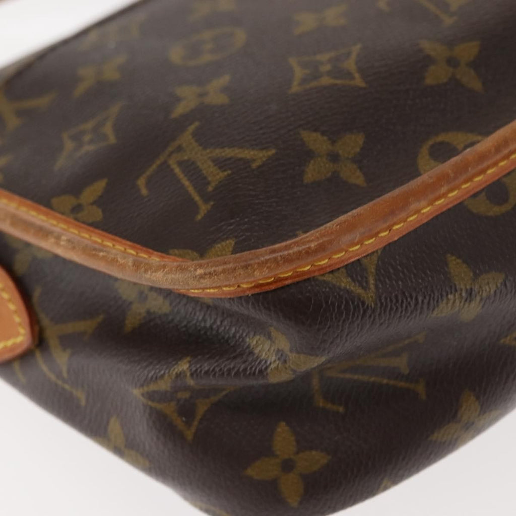 Louis Vuitton Sac Gibeciere Messenger Bag Monogram Canvas Brown Canvas Bag