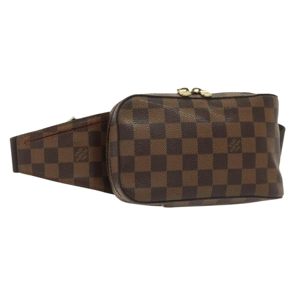 Louis Vuitton Geronimos Waist Bag Damier Brown Canvas Shoulder Bag