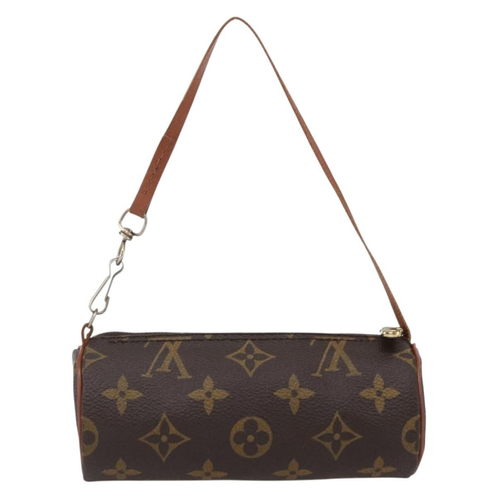 Louis Vuitton Papillon Pochette Monogram Canvas Brown Canvas Clutche & Pouche Bag