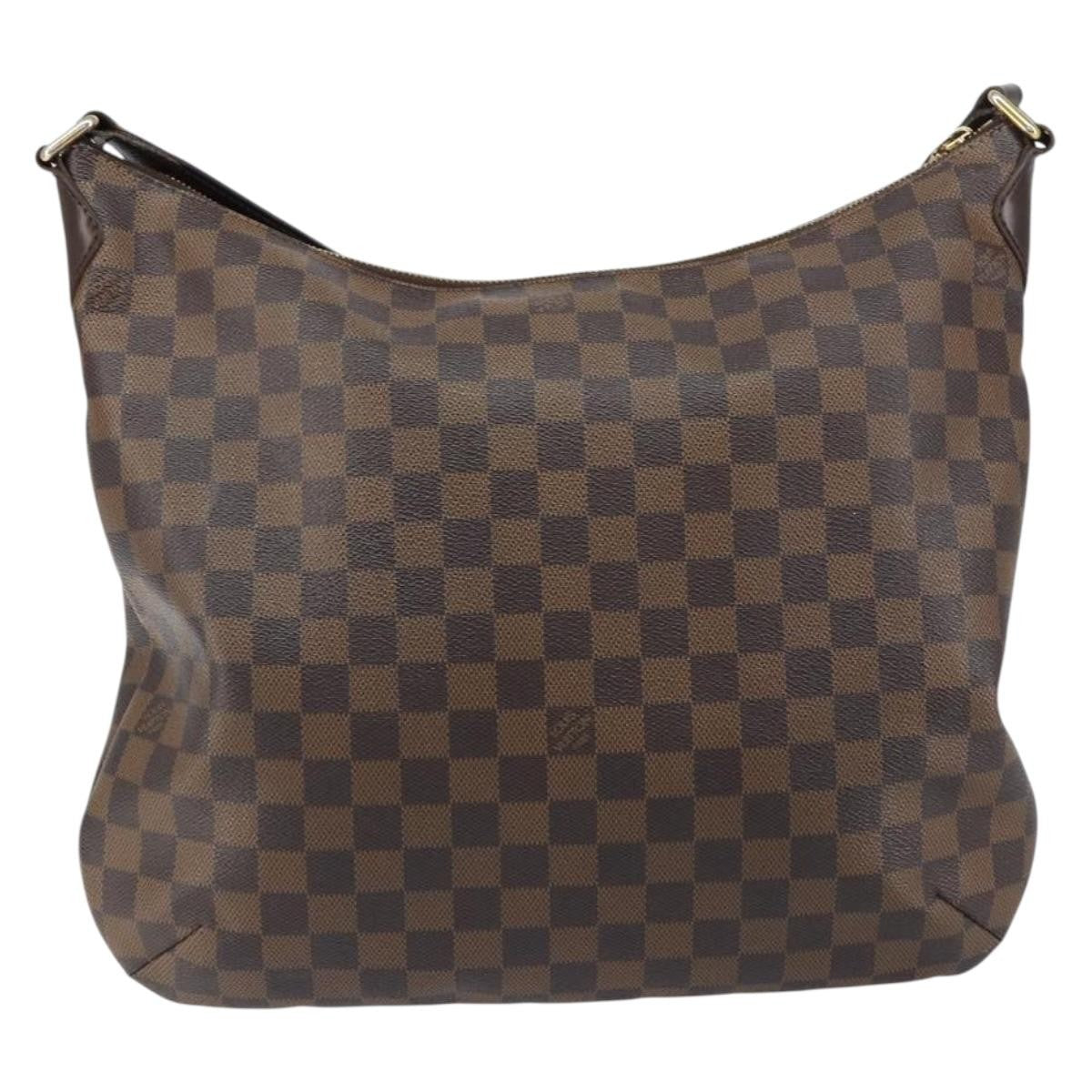 Louis Vuitton Bloomsbury Handbag Damier Brown Canvas Shoulder Bag