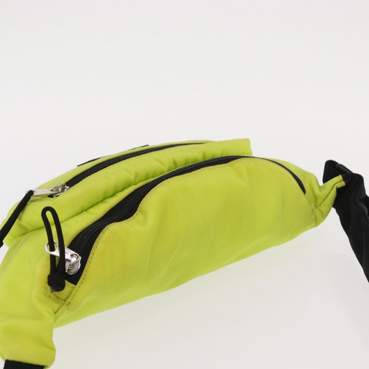 Balenciaga Explorer Belt Bag Nylon Yellow Nylon Shoulder Bag