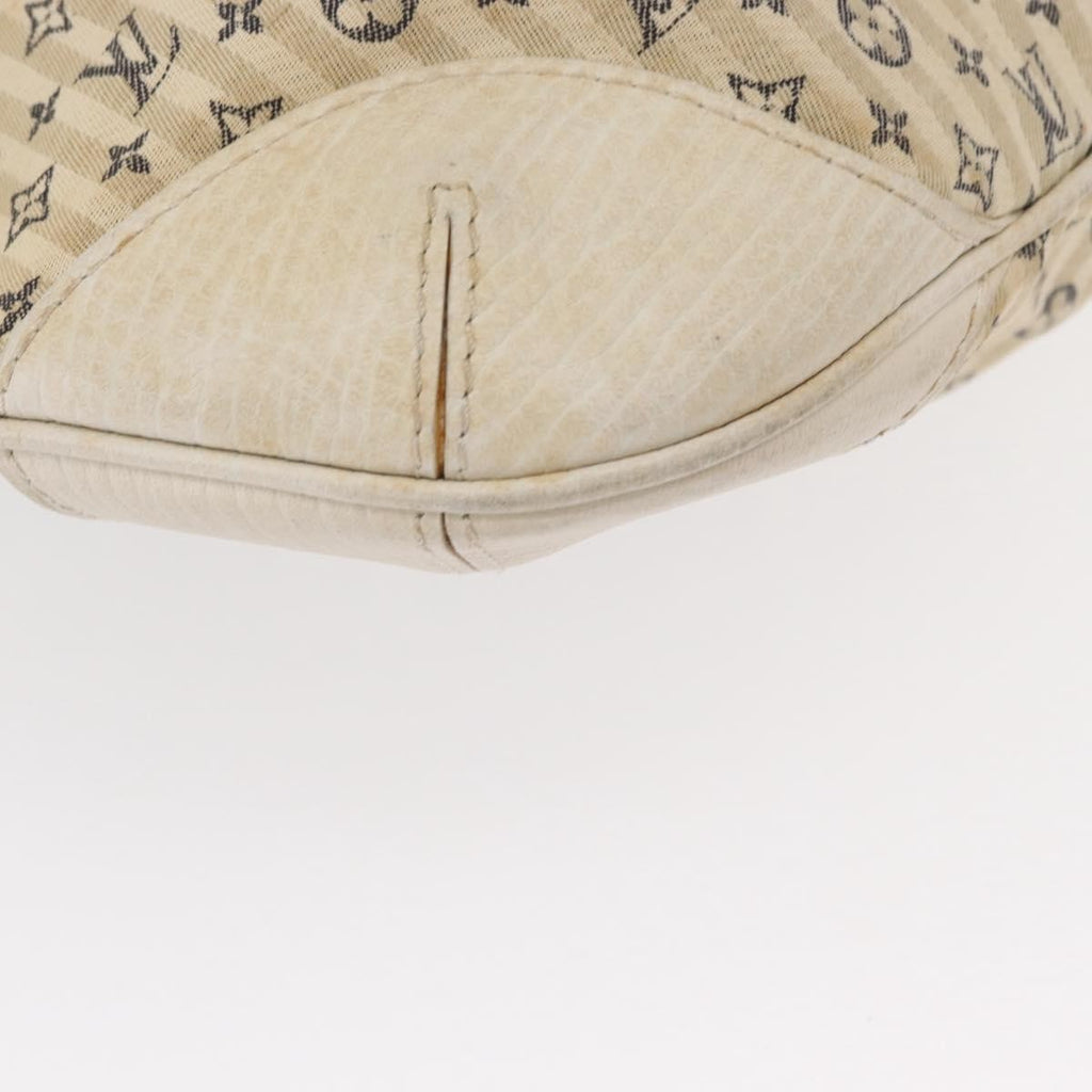 Louis Vuitton Marina Handbag Mini Lin Croisette Beige Canvas Handbag